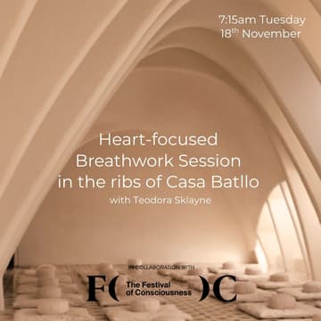 Cover Image for BREATHE at Casa Batlló with Teodora Sklayne (in English)