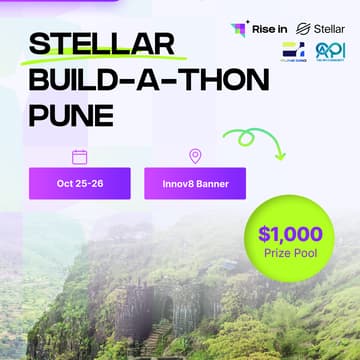 Cover Image for Stellar Build-A-Thon - Pune Edition