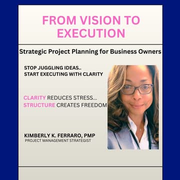 Cover Image for From Vision to Execution, Strategic Project Planning for Business Owners