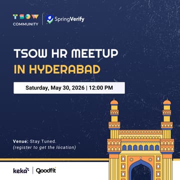 Cover Image for TSOW HR Meetup in Hyderabad
