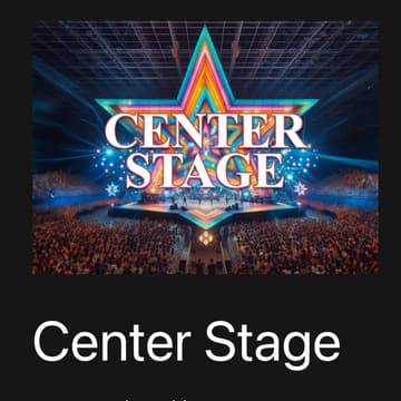 Cover Image for Center Stage