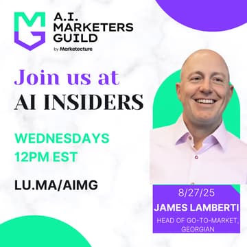 Cover Image for AI Insiders with James Lamberti, Head of Go-to-Market at Georgian