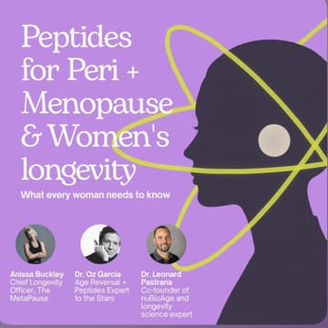 Cover Image for Peptides 101 for Women’s Longevity: Peri-to-post Menopause