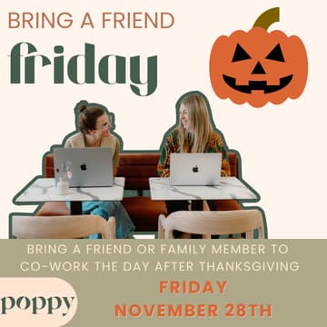 Cover Image for Bring a Friend Friday at Poppy | Halloween