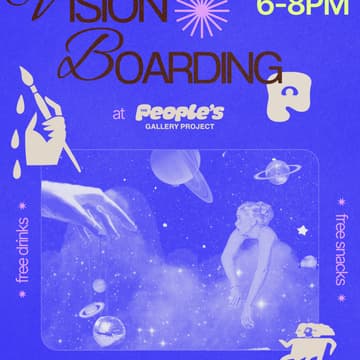 Cover Image for Vision Boarding @ The People's Gallery Project