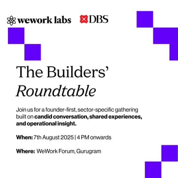Cover Image for The Builder's Roundtable | WeWork Labs