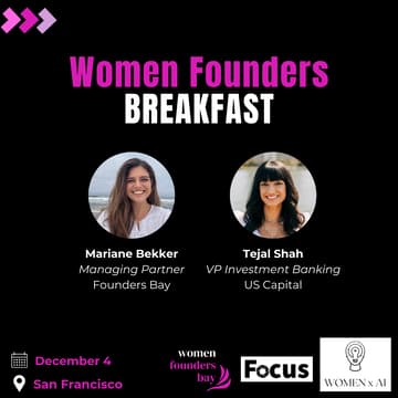Cover Image for Women Founders Breakfast @ Focus Innovation Studio