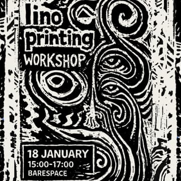 Cover Image for Lino Printing Workshop w/kutlayus