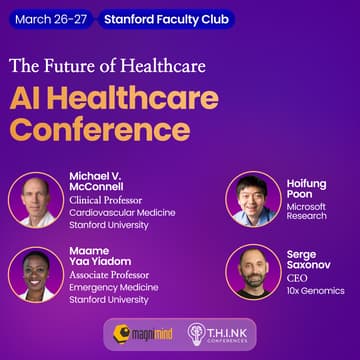 Cover Image for AI Healthcare Conference at Stanford