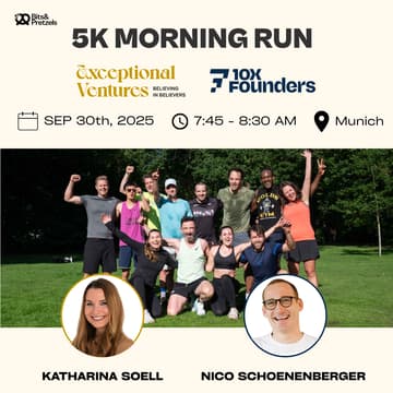 Cover Image for Morning Run with 10x Founders & Exceptional Ventures - B&P2025