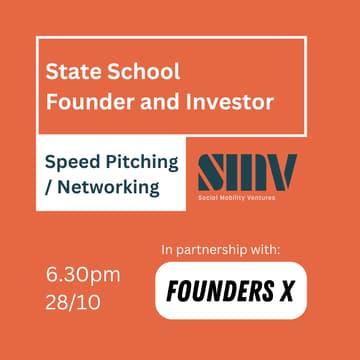Cover Image for State School Founder / Investor Speed Pitching