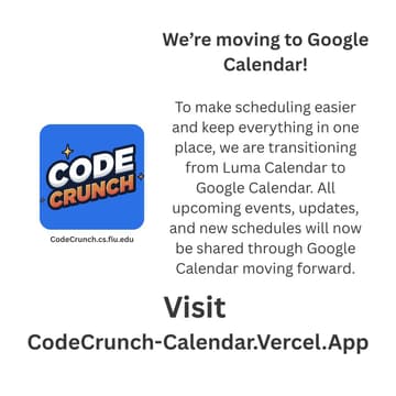 Cover Image for We’re moving to Google Calendar!