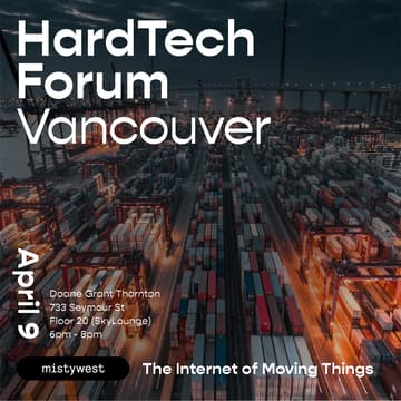 Cover Image for HardTech Forum Vancouver: The Internet of Moving Things