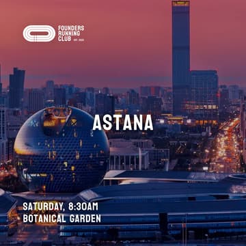 Cover Image for Founders Running Club :: Astana