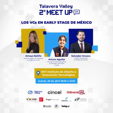 Cover Image for 🔥 Meetup 2: Los VCs en early stage de México 💸