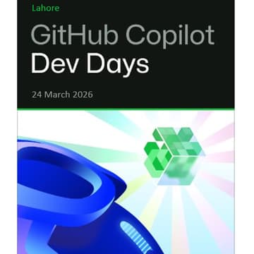 Cover Image for GitHub Copilot Dev Days | Lahore