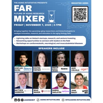 Cover Image for Future of Aging Research Mixer 2025