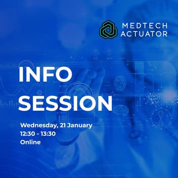 Cover Image for MedTech Actuator Accelerator Info Session
