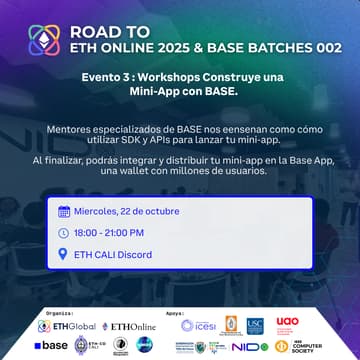 Cover Image for [ONLINE] Workshops Construye una Mini-App con Base