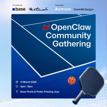Cover Image for (Base MY) OpenClaw Community Gathering