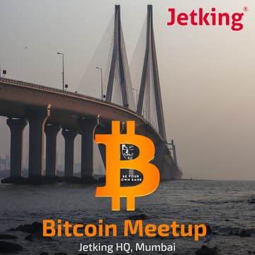 Cover Image for Bitcoin Meetup | Jetking HQ, Mumbai | Bitcoin Treasury, Bitcoin Mining & more!