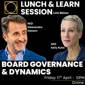 Cover Image for Lunch & Learn Session: Q&A Board Governace