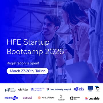 Cover Image for Health Founders Estonia Startup Bootcamp 2026