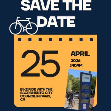 Cover Image for City Council Bike Ride in Davis