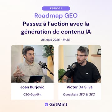 Cover Image for Episode 2 - Roadmap GEO : Passer à l'action avec la génération de contenu IA