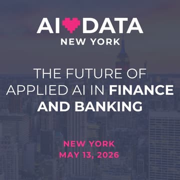 Cover Image for ALD 🗽 NYC | THE FUTURE OF APPLIED AI IN FINANCE AND BANKING