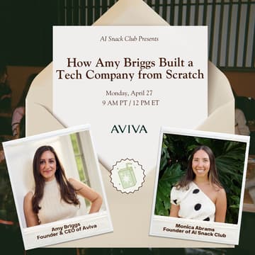 Cover Image for How Amy Briggs Built a Tech Company from Scratch