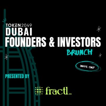 Cover Image for Token2049 Dubai Founders & Investors Brunch ✨ (invite only)