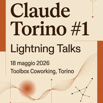 Cover Image for Claude Torino #1 - Lightning Talks