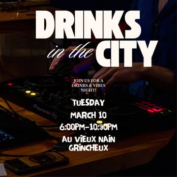 Cover Image for The Feels Drinks in the City