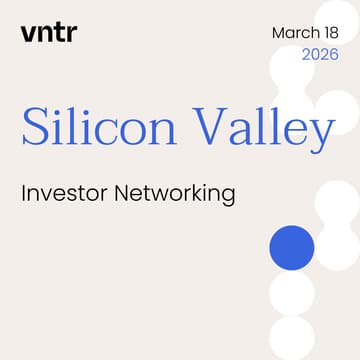 Cover Image for VNTR Investor Networking Silicon Valley