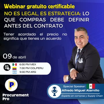 Cover Image for No es Legal, es Estrategia: Lo que Compras Debe Definir Antes del Contrato
