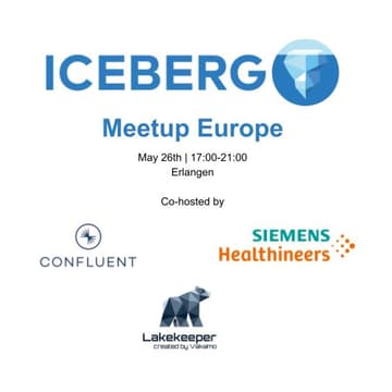 Cover Image for Apache Iceberg™ Europe Community Meetup - May 2026 Erlangen Edition