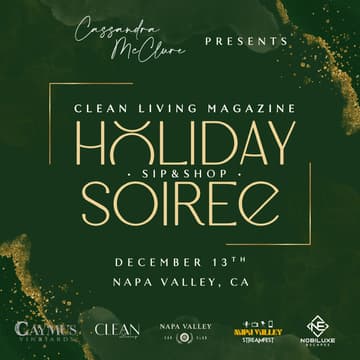 Cover Image for Clean Living Magazine Cover Reveal + Holiday Soireé