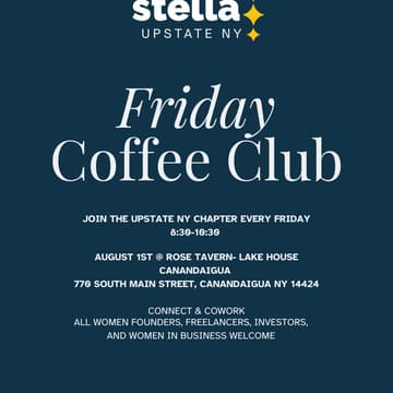 Cover Image for ROC: Friday Coffee Club with Stella