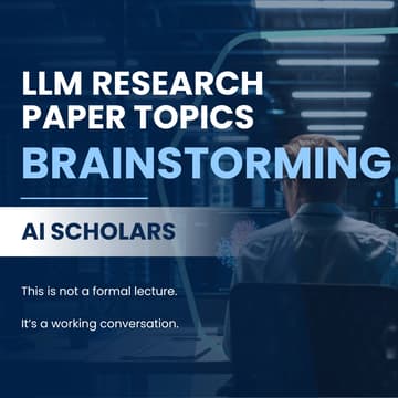 Cover Image for LLM Research Paper Topics Brainstorming