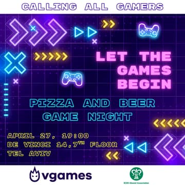 Cover Image for GAME NIGHT with vgames