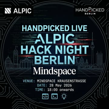 Cover Image for Handpicked Live: Alpic Hack Night Berlin