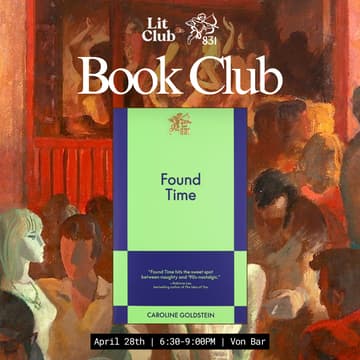 Cover Image for Book Club: Found Time by Caroline Goldstein