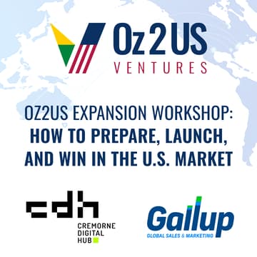 Cover Image for Oz2US Expansion Workshop: How to Prepare, Launch, and Win in the U.S. Market