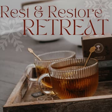 Cover Image for Winter Rest & Restore Retreat ❄️🔔🧘‍♀️
