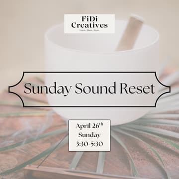 Cover Image for Sunday Sound Reset