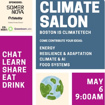 Cover Image for Climate Salon @ Boston Climate Week