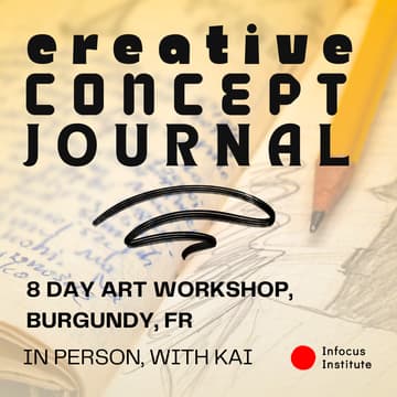 Cover Image for Creative Concept Journal —  Finding voice and direction through visual enquiry