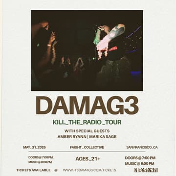 Cover Image for DAMAG3: Live in San Francisco with Marika Sage and Amber Ryann