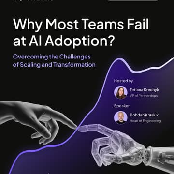 Cover Image for Why Most Teams Fail at AI Adoption? Overcoming the Challenges of Scaling and Transformation